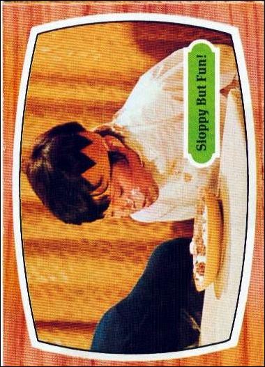 Brady Bunch (Base Set) card 57 Sloppy But Fun!