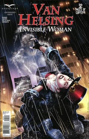 Van Helsing vs the Invisible Woman issue nn-B Martin Coccolo Cover