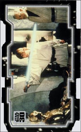 Star Wars 30th Anniversary (Tryptich Puzzle Subset) card Master 2 Master and Apprentice