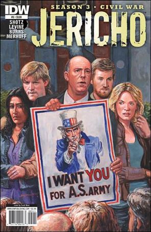 Jericho issue 5 Scott West Cover