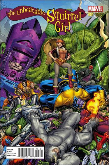 Unbeatable Squirrel Girl (2015/03) issue 1-C Arthur Adams 1:25 Cover