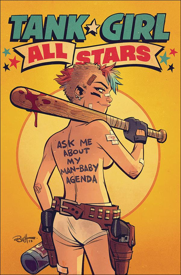 Tank Girl All Stars issue 4 Brett Parson Cover