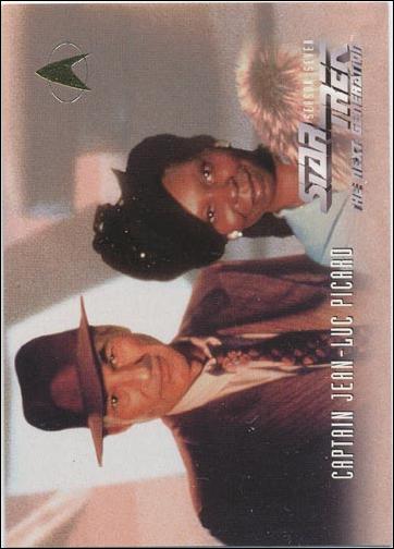 Star Trek: The Next Generation - The Episode Collection Season Seven (Base Set) card 730 Captain Jean-Luc Picard