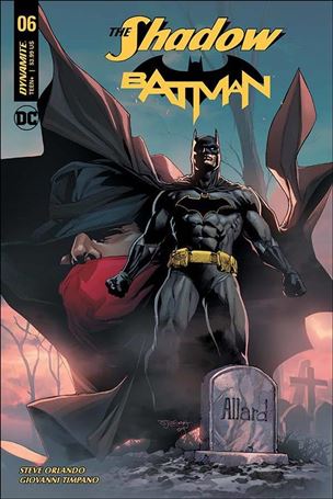 Shadow / Batman issue 6-B Stephen Segovia Cover