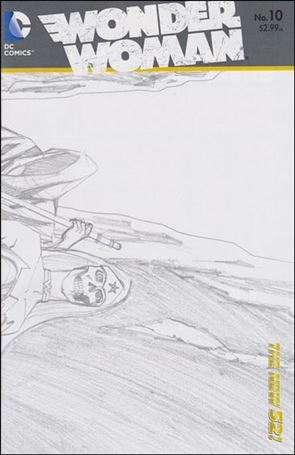 Wonder Woman (2011) issue 10-B Wraparound 1:25 Sketch Cover