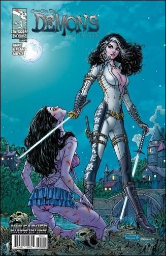Grimm Fairy Tales Presents Demons: The Unseen issue 3 Abhishek Malsuni Cover