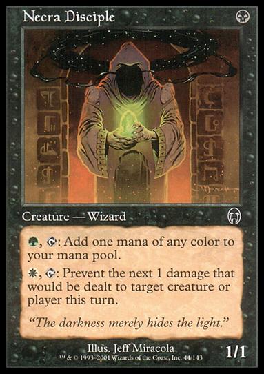 Magic the Gathering: Apocalypse (Base Set) card 44 Necra Disciple