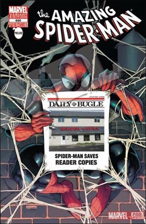 Amazing Spider-Man (1963) issue 666-PI Reader Copies Daily Bugle Cover