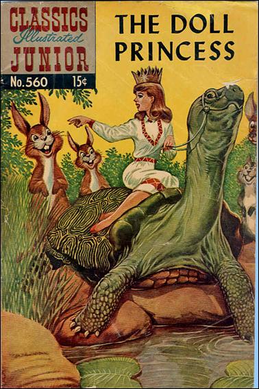 Classics Illustrated Junior issue 560 Contains Coming Next Ad