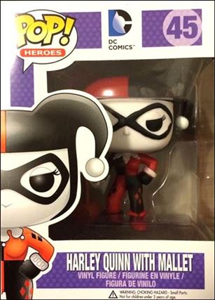POP! Heroes figure 45 Harley Quinn with Mallet