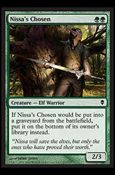 Magic The Gathering: Zendikar (Base Set) card 171 Nissa's Chosen