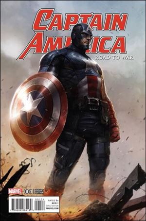 Captain America: Road to War issue 1-B Francesco Mattina Cover