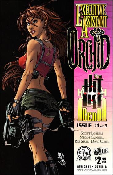 Executive Assistant: Orchid issue 1 Micah Gunnell Cover
