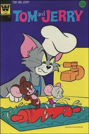 Tom and Jerry issue 273-B Whitman Cover