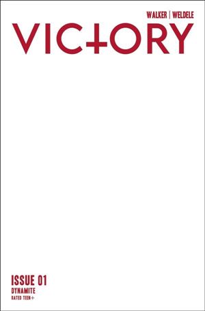 Victory (2023) issue 1-F Blank Authentix Cover
