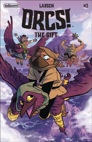 ORCS!: The Gift issue 3-B Gus Allen Cover