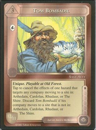 Middle-Earth: The Wizards (Base Set) card 439 Tom Bombadil