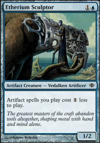 Magic the Gathering: Shards of Alara (Base Set) card 42 Etherium Sculptor