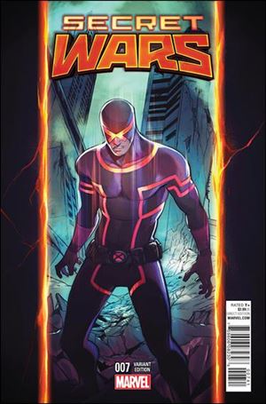 Secret Wars issue 7-E Stacey Lee Cover