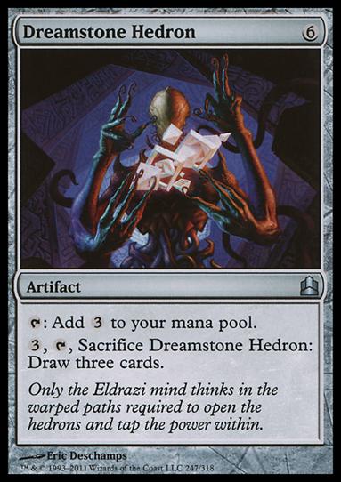 Magic the Gathering: Commander (Base Set) card 247 Dreamstone Hedron