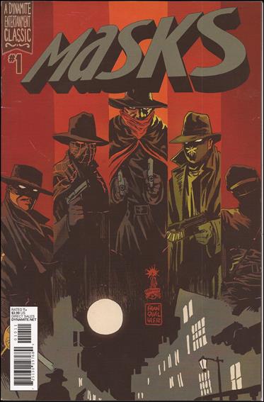 Masks issue 1-D Francesco Francavilla Cover