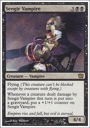 Magic the Gathering: 9th Edition (Base Set) card 161 Sengir Vampire