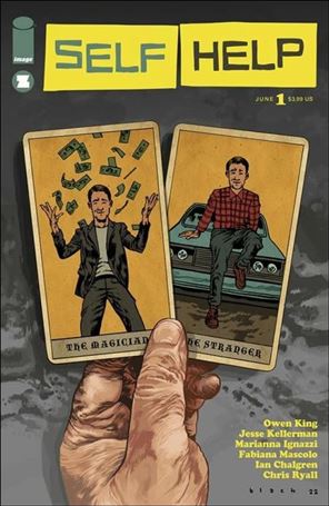 Self Help issue 1-C Steven Russell Black Cover