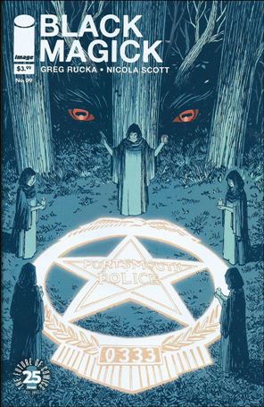 Black Magick issue 9-B Cliff Chiang Cover