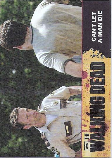 Walking Dead (Base Set) card 42 Can't Let A Man Die