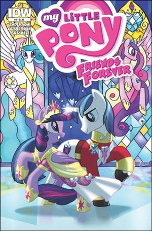 My Little Pony: Friends Forever issue 4 Amy Mebberson Cover