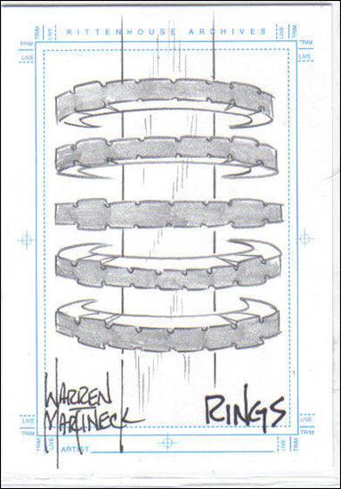 Stargate SG-1: Season 5 (Sketch Subset) card No Number l Rings 1/375