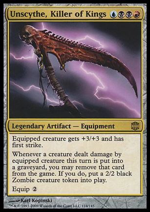 Magic The Gathering: Alara Reborn (Base Set) card 114 Unscythe, Killer of Kings