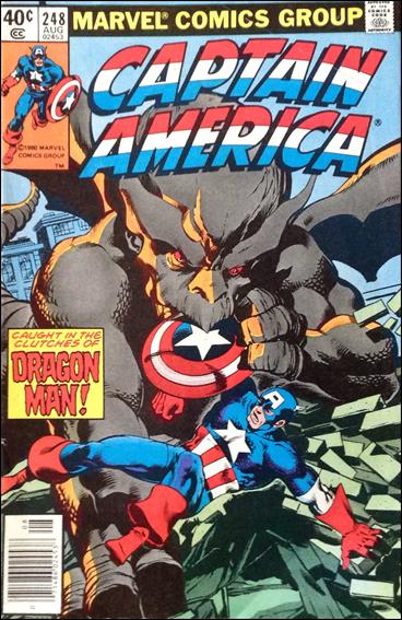 Captain America (1968) issue 248-B Newsstand Cover