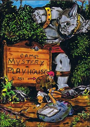 Tune in for Terror (Base Set) card Puzzle 8 Camp Cyclops