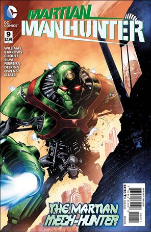 Martian Manhunter (2015)  issue 9 Eddy Barrows Cover