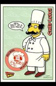 Simpsons Mania! (Base Set) card 24 Chef Luigi