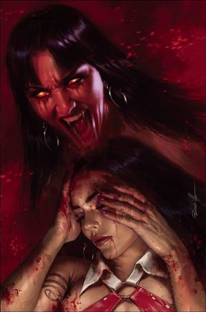 Vampirella: Dark Reflections issue 1-T Lucio Parrillo 1:40 Virgin Cardstock Cover