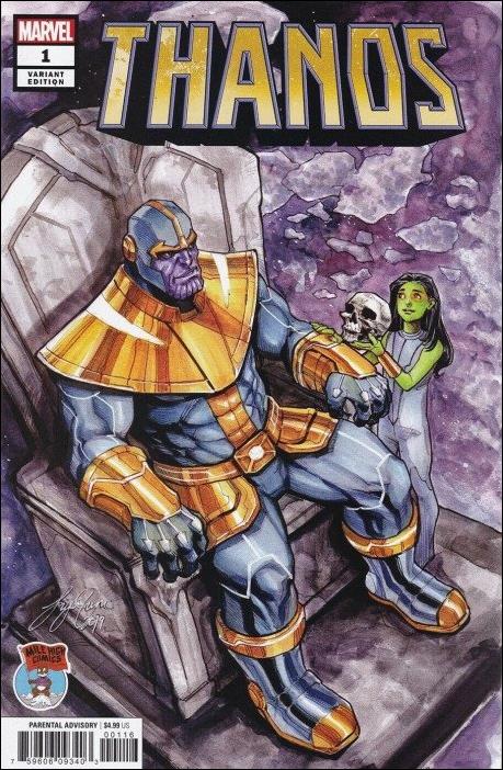 Thanos (2019) issue 1-K Siya Oum Mile High Comics Cover 1/3000