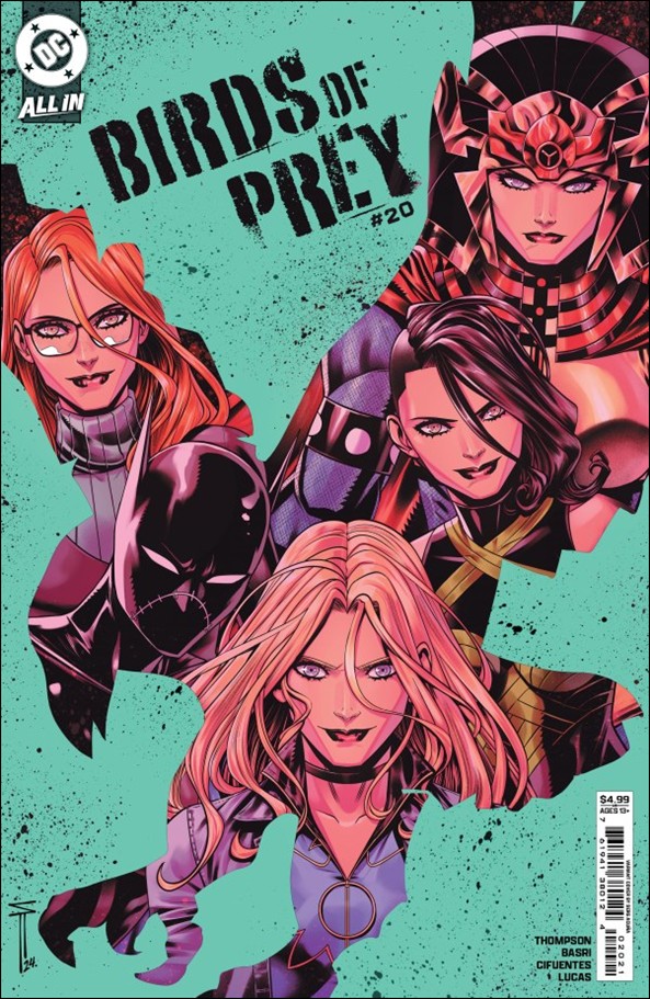 Birds of Prey (2023) issue 20-B Vicente Cifuentes Cardstock Cover