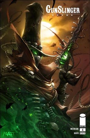 Gunslinger Spawn issue 4-B Francesco Mattina Cover