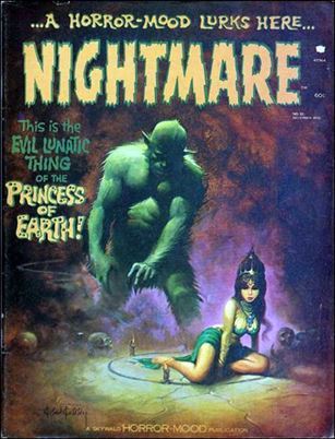 Nightmare issue 10 Ken Kelly Cover