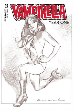 Vampirella: Year One issue 2-F Kevin Nowlan 1:10 Cover
