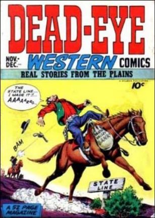 Dead-Eye Western Comics Cover Image 1