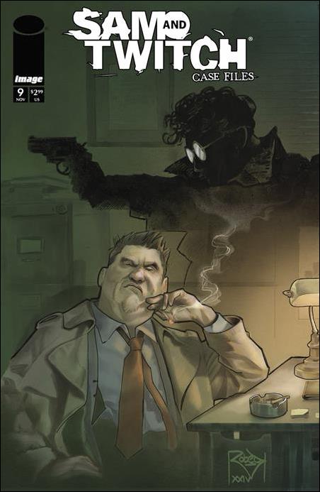 Sam and Twitch: Case Files (2024) issue 9 Thaddeus Robeck Cover