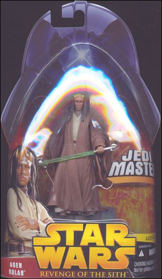 Star Wars: Revenge of the Sith 3 3/4" Basic Action Figures figure 20 Agen Kolar (Jedi Master)