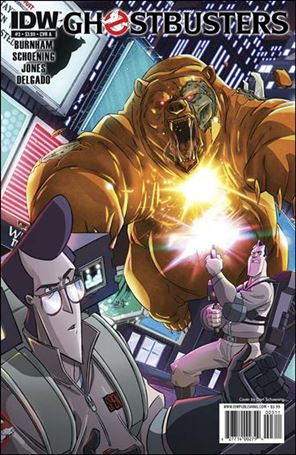 Ghostbusters (2011) issue 3 Dan Schoening Cover