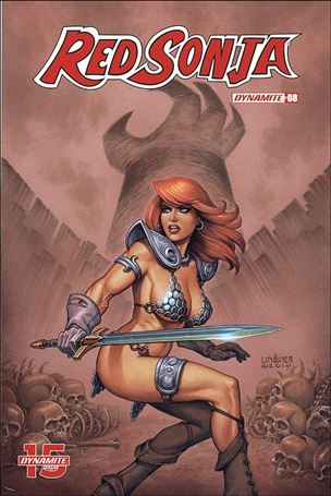 Red Sonja (2019) issue 8-B Joseph Michael Linsner Cover