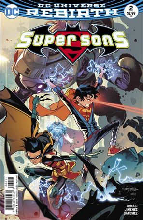 Super Sons issue 2 Jorge Jimenez Cover