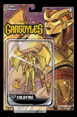 Gargoyles (2022) issue 9-F Action Figure Cover