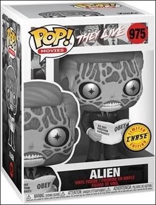 POP! Movies figure 975-B Alien (Black & White) Chase